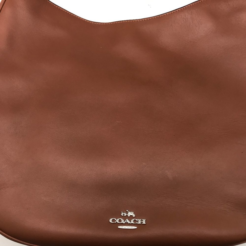 Coach Tan Nomad Saddle Bag | Purse | Designer Bag | Style | Leather | Tan - Picture 7 of 13